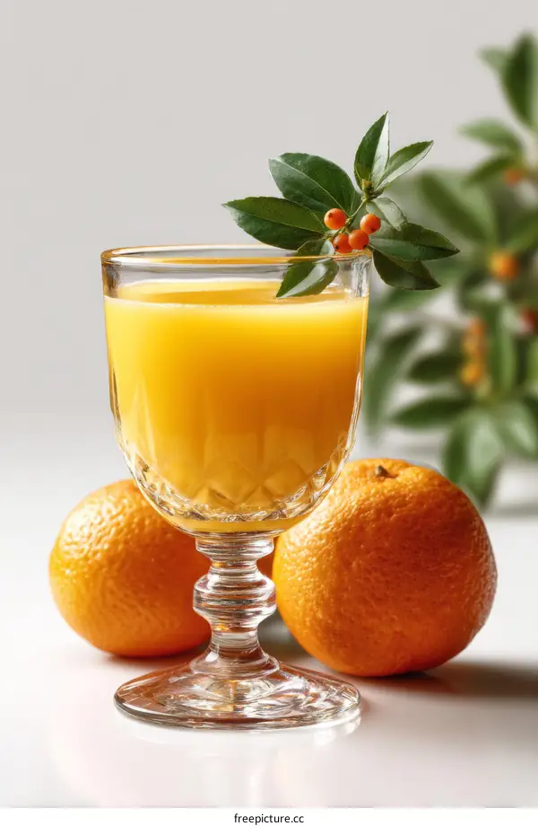 Orange Juice with Fresh Citrus Fruit