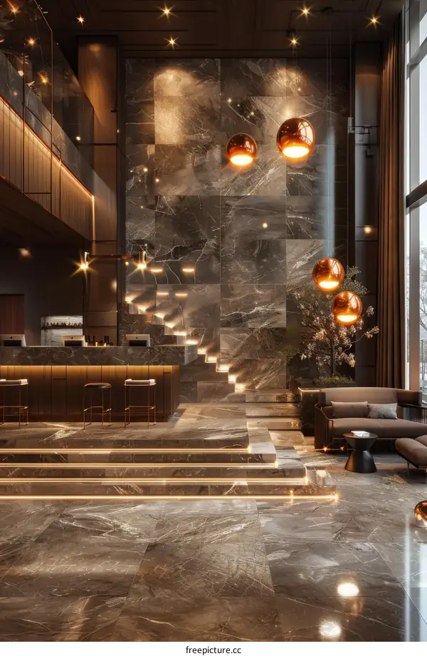 Luxury Modern Lobby Interior Design