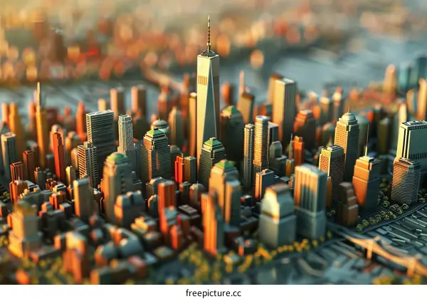 A Miniature Model City