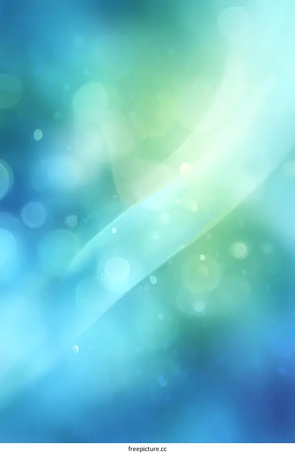 Abstract Soft Pastel Blue Green Background Design