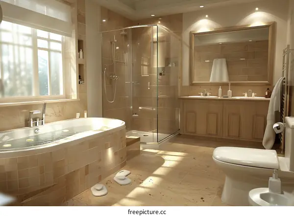 Modern Luxurious Bathroom Interior Design