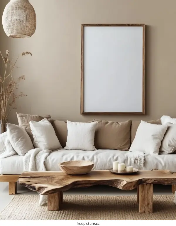 Modern Minimalist Living Room Interior Design