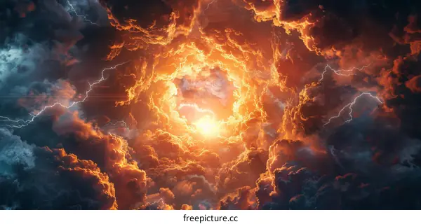 Wrath of the Skies: A Majestic Display of Nature's Power