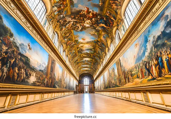 The Hall of Mirrors, Palace of Versailles, France