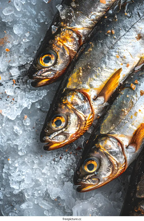 Fresh Fish on Ice
