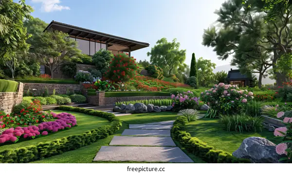 Luxury Garden Villa in Private Enclave