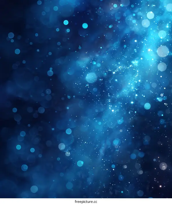 Celestial Orbs Radiating in a Cosmic Nebula