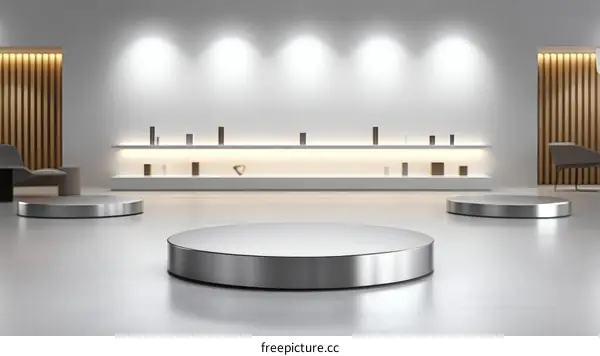 Modern Minimalist Product Display Platform