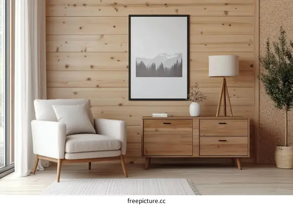 Modern Scandinavian Living Room Interior Design