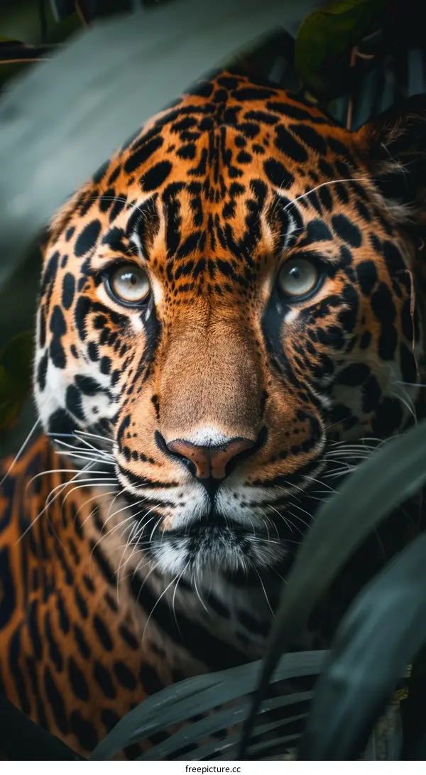 A Majestic Jaguar in Costa Rican Rainforest