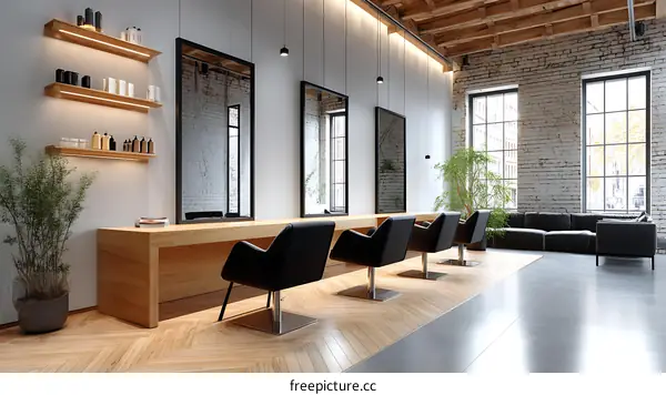 Modern Hair Salon Interior Design