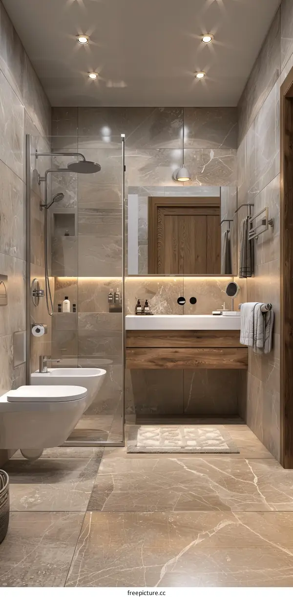 Modern Luxury Bathroom Interior Design