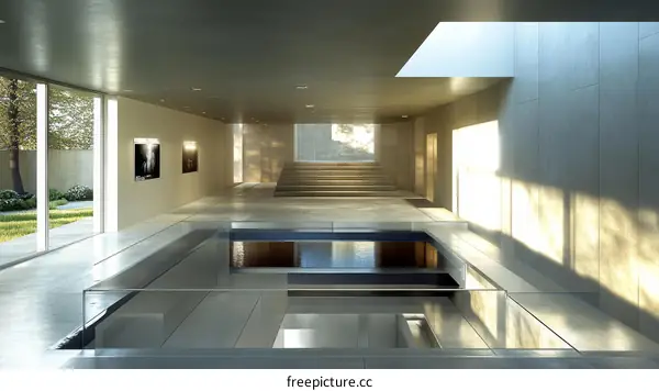 Modern Minimalist Interior Design Corridor