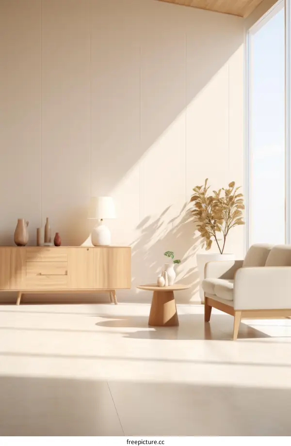 Bright and Airy Living Room Design With Natural Light