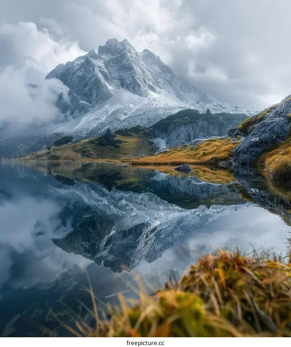 Breathtaking Mountain Lake in Austria