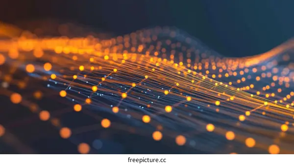 Abstract Digital Network Wave Design