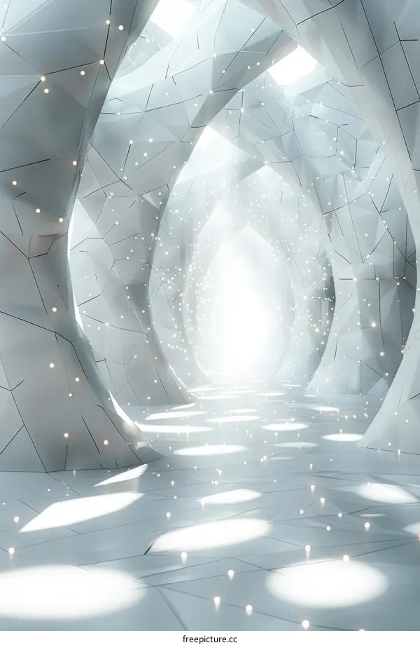 Futuristic Cyberpunk Corridor