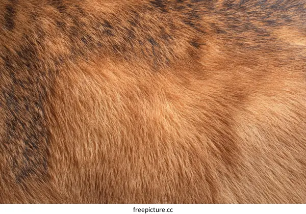 Close-up view of animal fur texture
