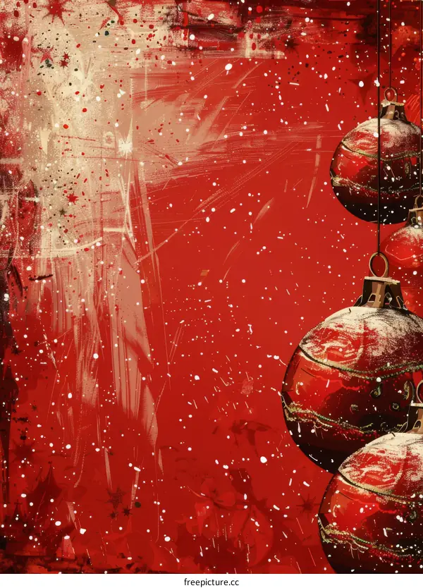 Red Velvet Christmas Decorations Balls