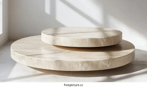 Modern Minimalist Marble Display Stands
