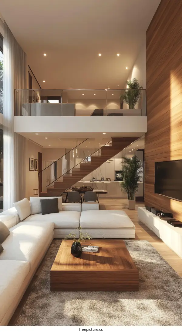 Modern Minimalist Living Room Interior Design