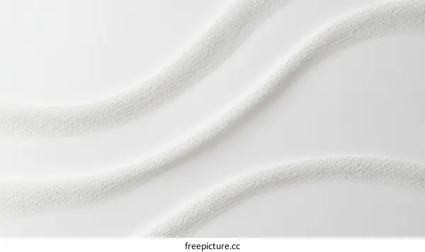 Abstract White Powder Art Design