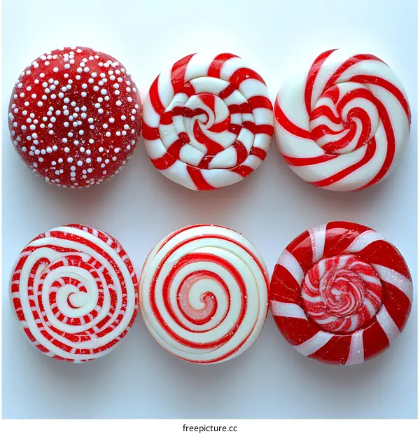 Assorted Christmas Candy Canes
