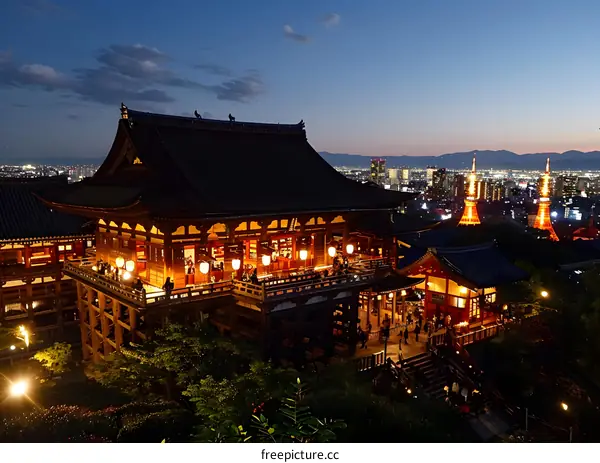 Kiyomizu-dera Temple in Kyoto, Japan