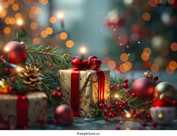 Christmas Presents under the Christmas Tree