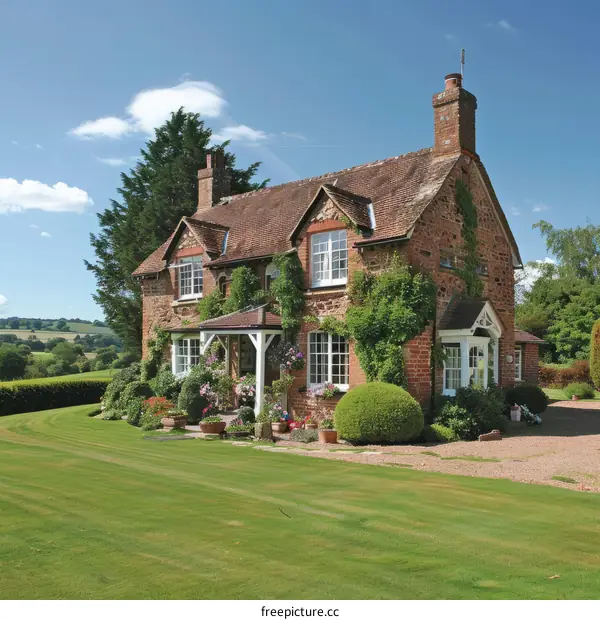 Charming English Country House with Garden