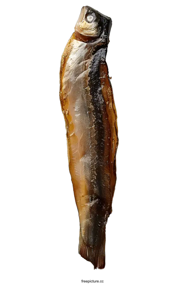 [Transparent Background PNG]Smoked Fish on White Background