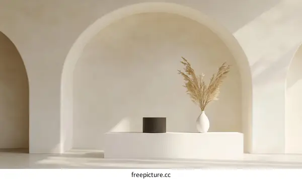 Modern Minimalist Interior Design Display