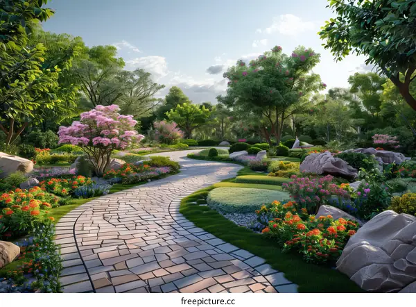 Garden Landscape Design Renderings: Concept & Visualization