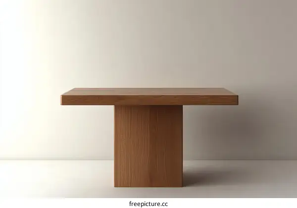 Modern Wooden Table Simple Design
