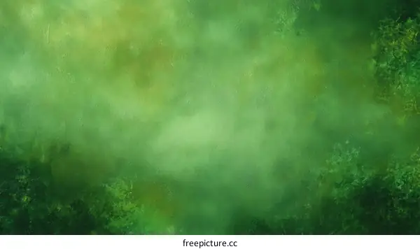 Abstract Green Background Design Illustration