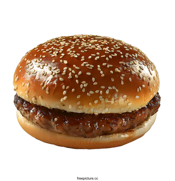 [Transparent Background PNG]A hamburger on a white background