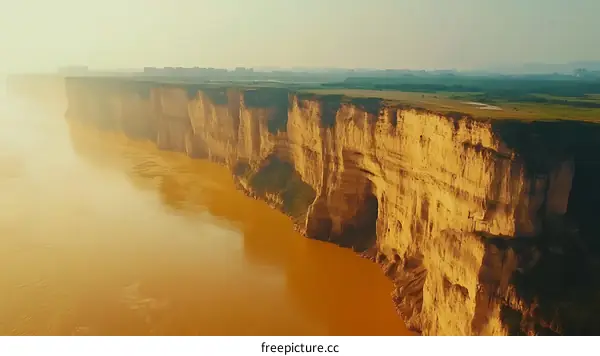 Sunrise over the River Cliffs