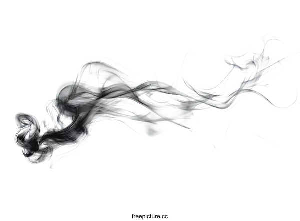 [Transparent Background PNG]Abstract Smoke Design Art