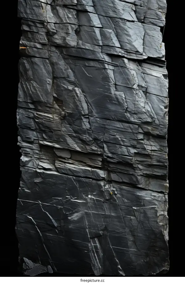 Black slate texture background