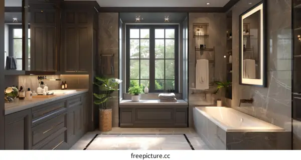 Luxury Modern Bathroom Interior Design