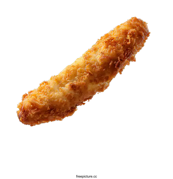 [Transparent Background PNG]Fried chicken strip