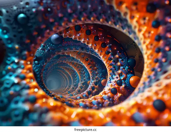 Surreal Futuristic Tunnel