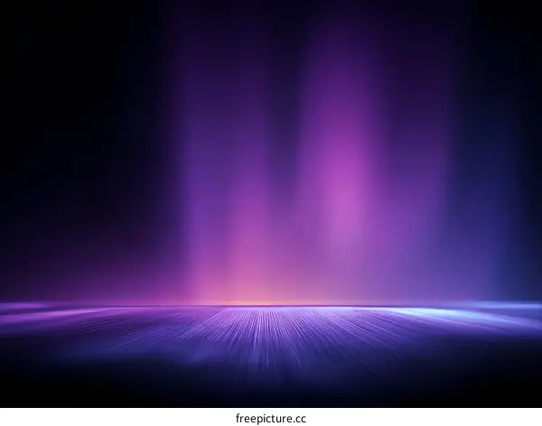 Abstract Purple Gradient Background with Light Effect