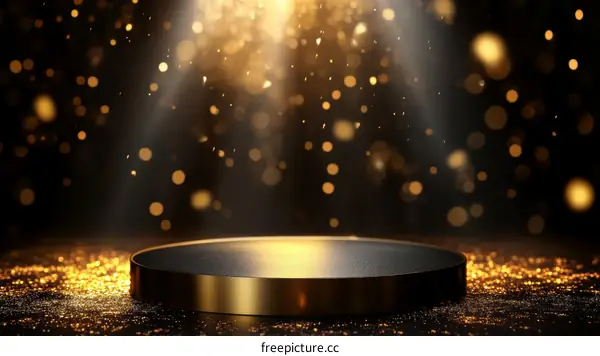 Golden Award Ceremony Podium