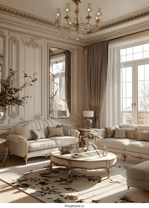 European-style living room