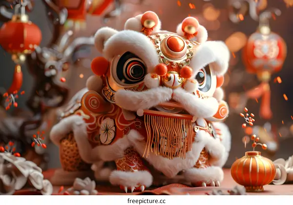Lion dance