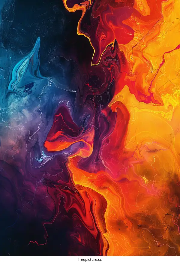 Vibrant Abstract Masterpiece