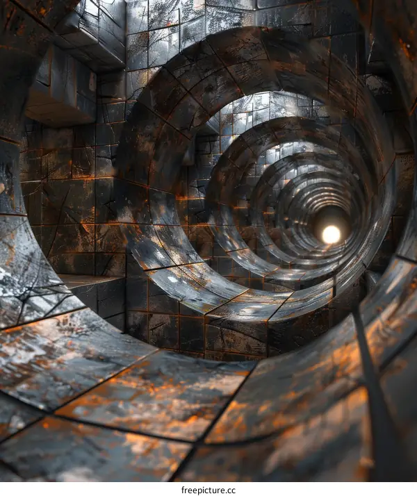 Glowing Light at the End of the Tunnel