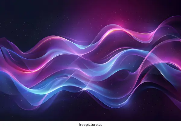 Abstract Flowing Light Waves