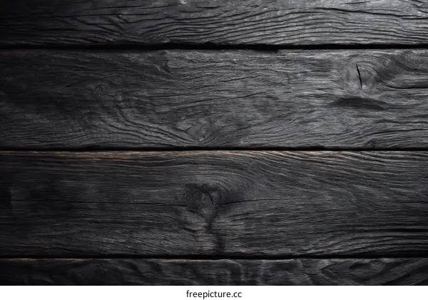 Dark Wood Plank Texture Background